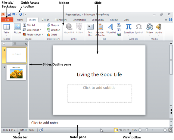 Что такое powerpoint 2010