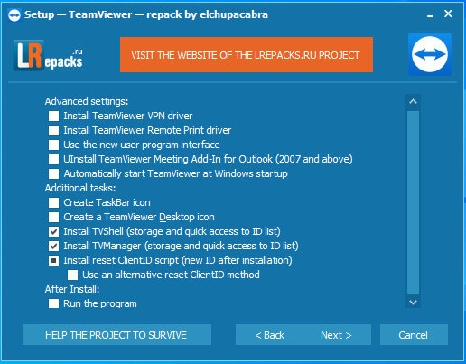 Cài đặt phần mềm TeamViewer 12