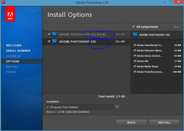 how to install coolorus 2 cs5